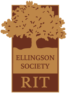 Ellingson Society logo with a tree above.