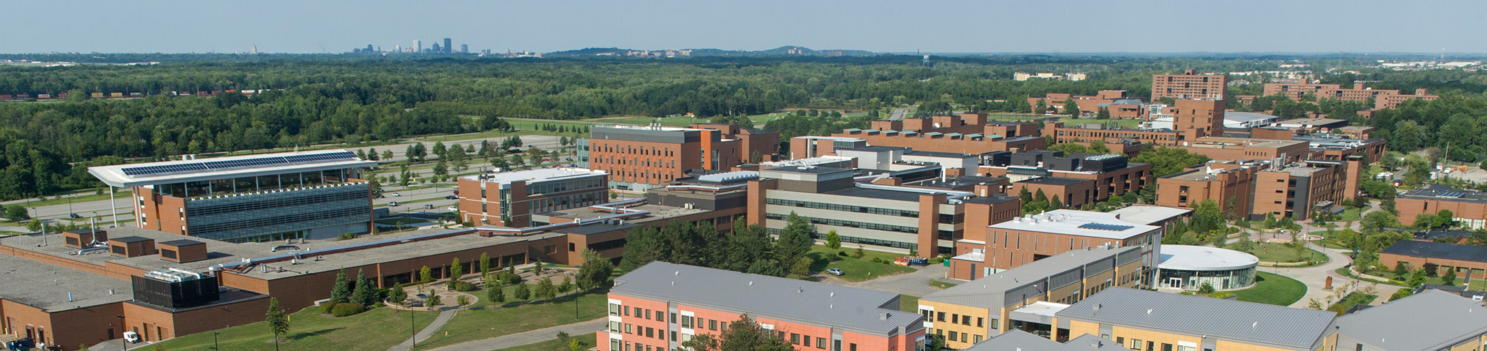 Arial photo of the RIT campus