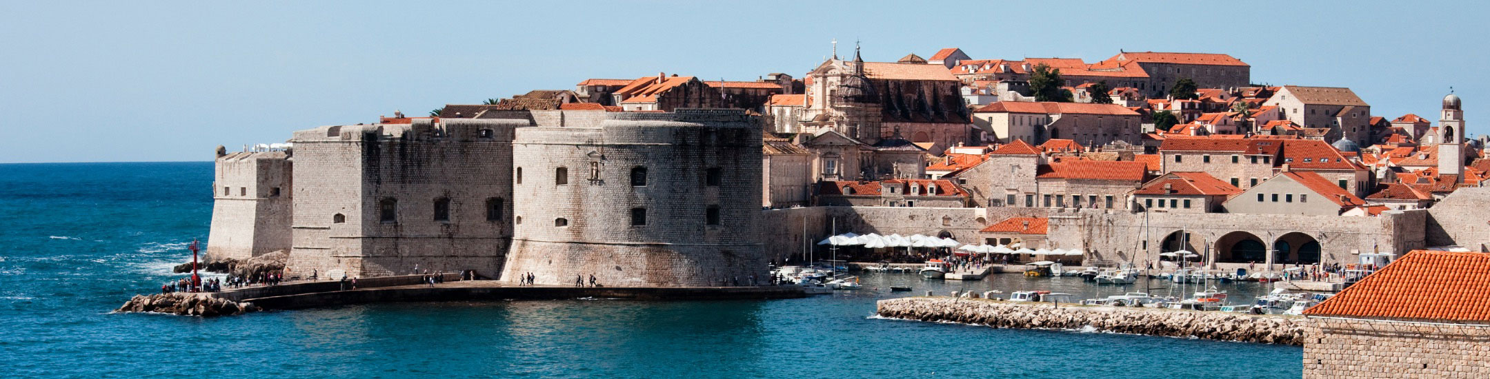 landscape view of Dubrovnik