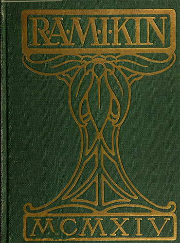 cover design of 1914 yearbook