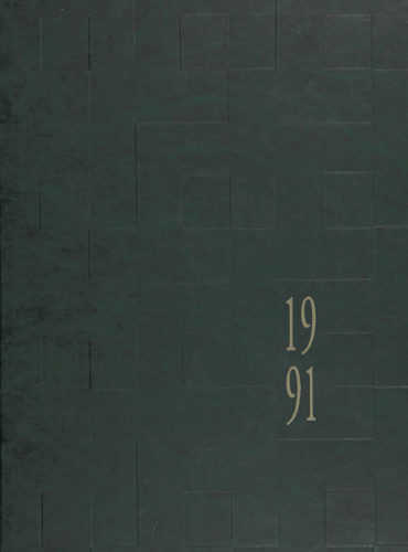 cover design of 1991 yearbook
