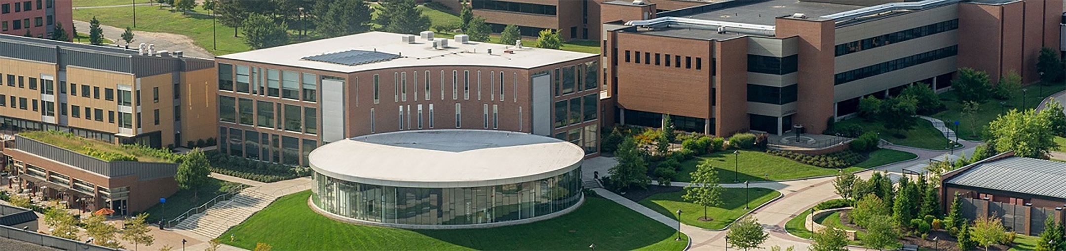 overhead photo of the RIT campus.