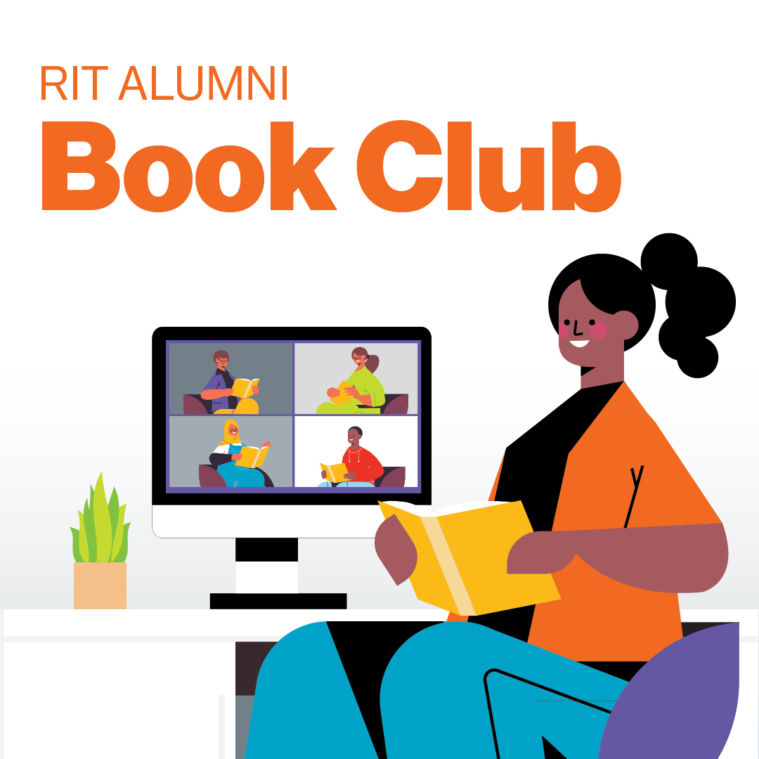 alumni book club graphic