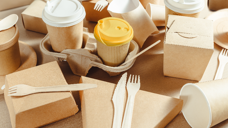 Sustainable food containers and utensils