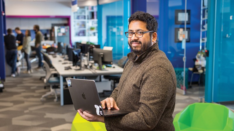 Rohit Crasta ’13 (game design and development) is lead game designer for 'The New York Times'.