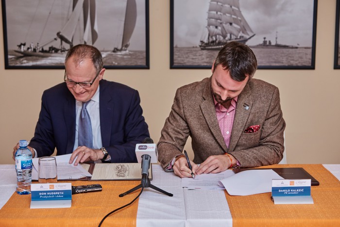 Adriatic Marinas-Porto Montenegro signed a Memorandum of Understanding with RIT Croatia  offering  scholarship for IHSM program