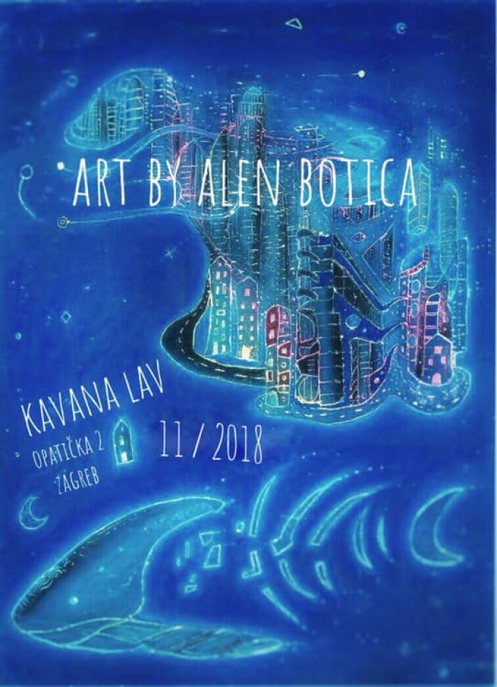 Alum art exhibition: Visit the metaphysical landscape of Alen Botica!