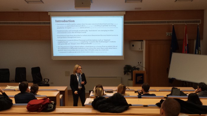 Dr. Irena Guszak Cerovečki attended the Research Seminar at the University of Rijeka Faculty of Economics