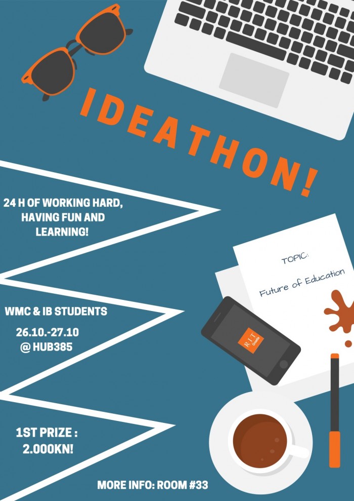 Experiential learning: RIT Croatia organizes IDEATHON for its students!