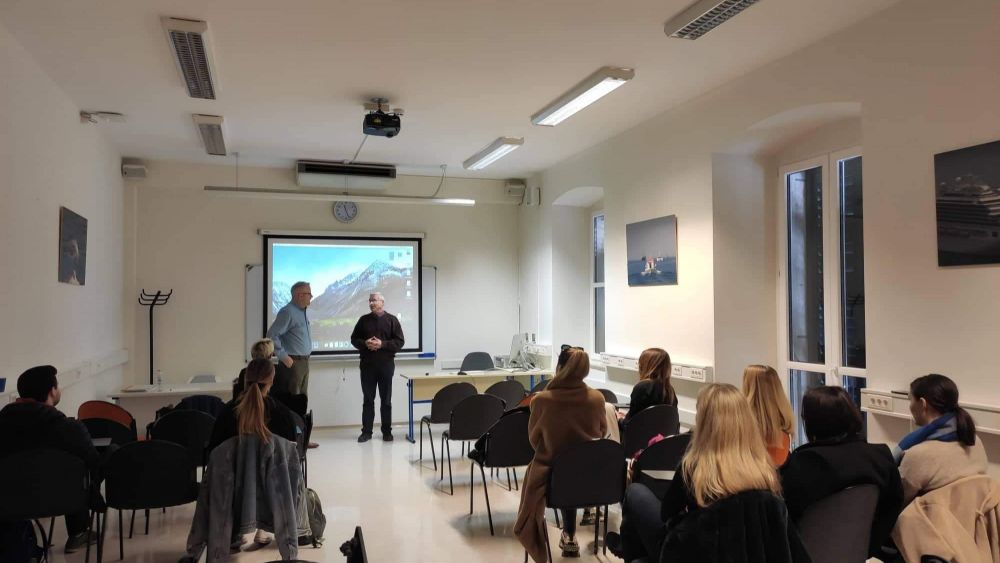 Guest lecture on “Communication and Tourism: The Tourist Gaze and Creating an Image of Dubrovnik” delivered by professor Grant Cos from RIT’s College of Liberal Arts