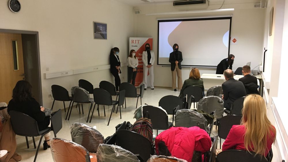 HTM Students Pitched Their Business Ideas to the Jury of RIT Croatia Alumni