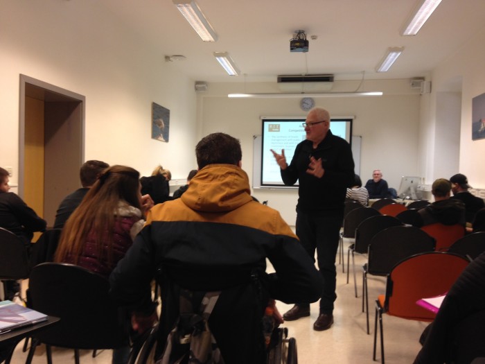 Mr. Barry Tomalin held a guest lecture on the topic of “Soft Power”