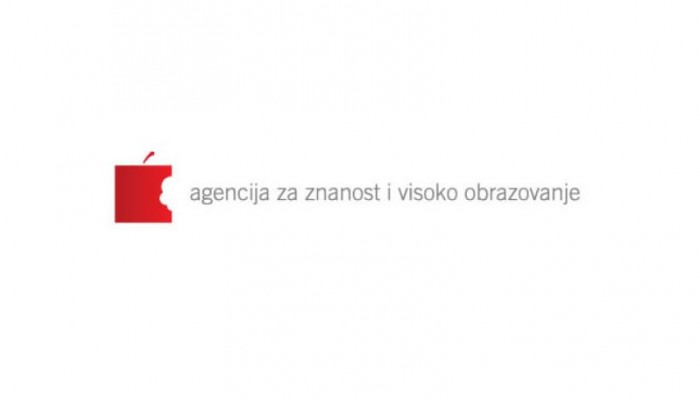 Notification from the Agency for Science and Higher Education (Agencija za znanost i visoko obrazovanje)