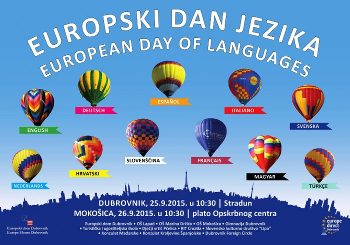 RIT Croatia celebrated the European Day of Languages in Dubrovnik and Zagreb