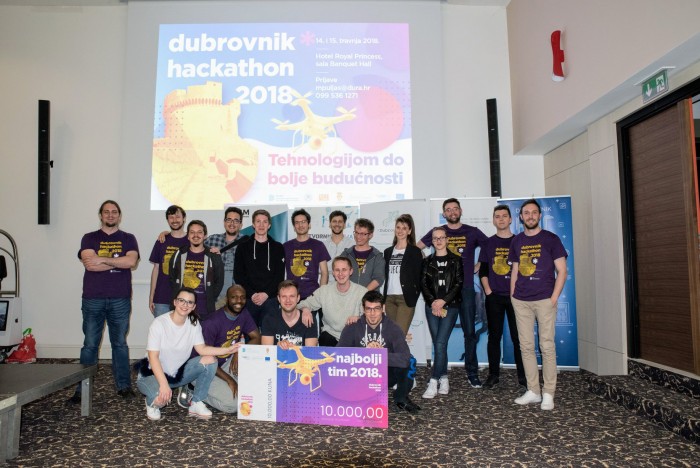 RIT Croatia team won The Dubrovnik Hackathon 2018!
