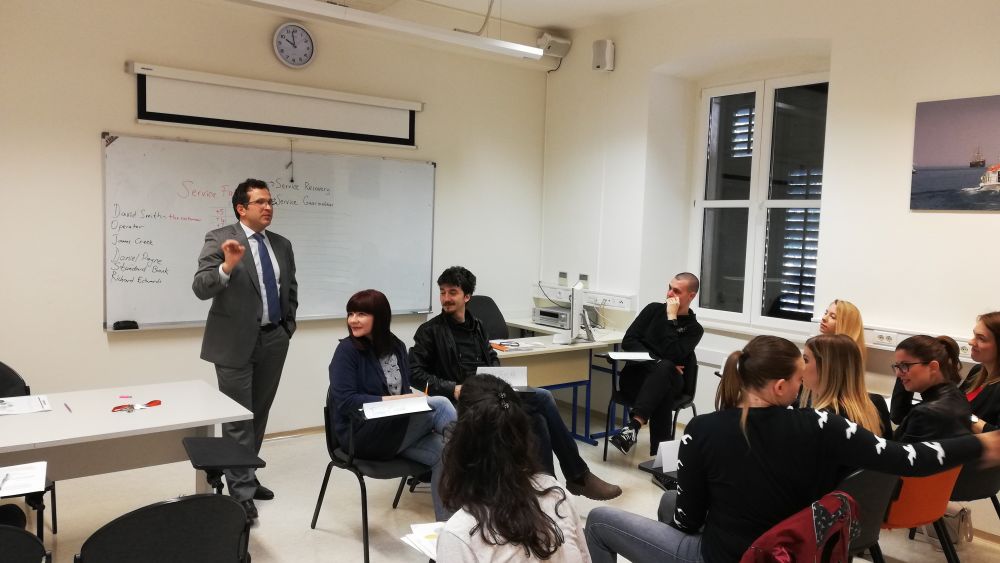 Sharing the knowledge through faculty exchange – Dr. Muhammet Kesgin from RIT’s HTM program visiting our Dubrovnik campus