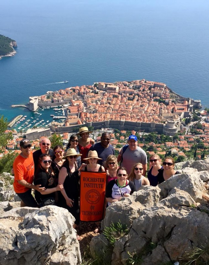 Taking a study abroad experience on to a new level: RIT students and parents explore Croatia!