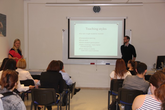 Zealand Institute of Business and Technology from Denmark visits RIT Croatia Dubrovnik Campus