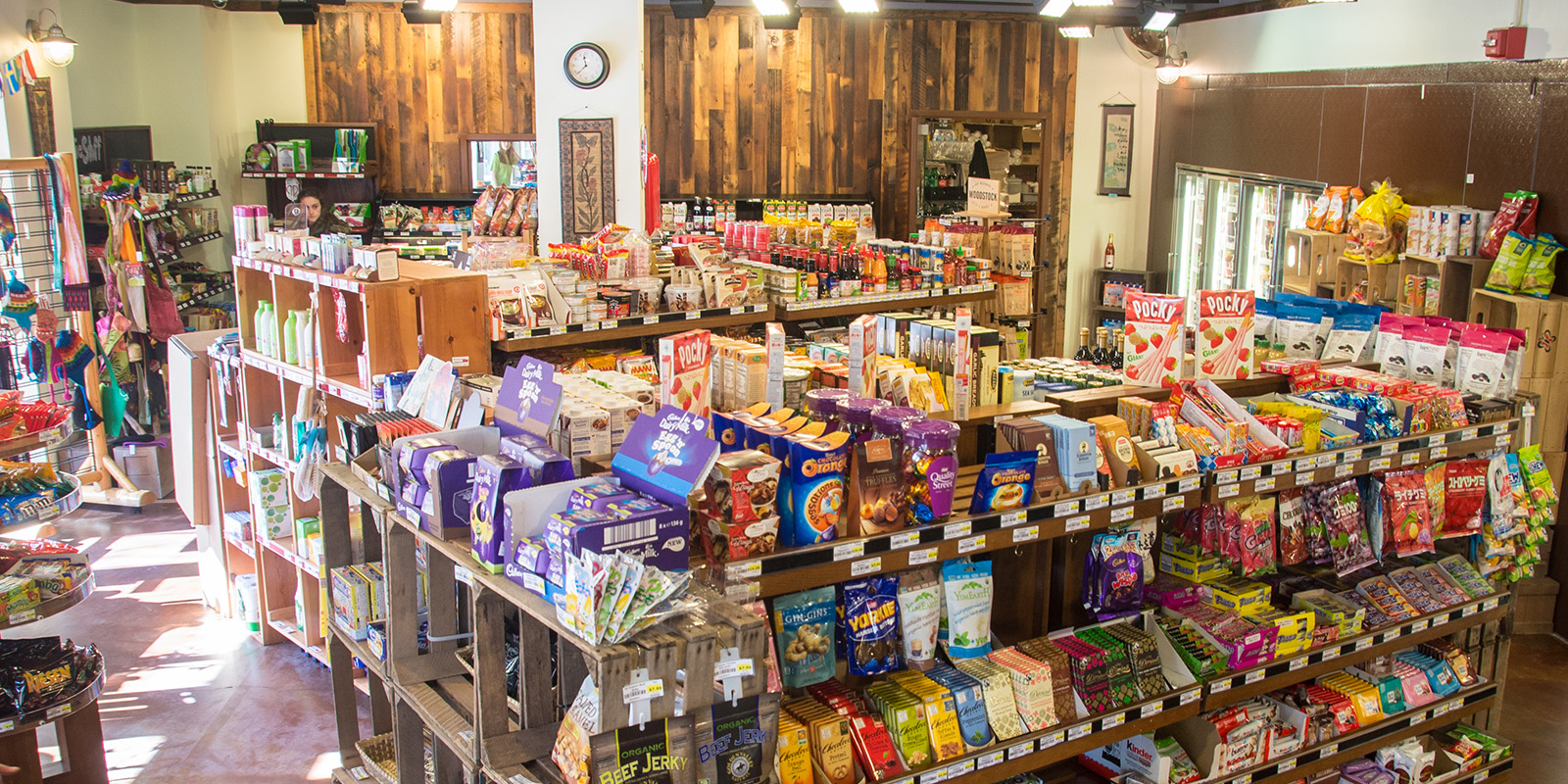 ﻿Store filled with a wide variety of food and snack options