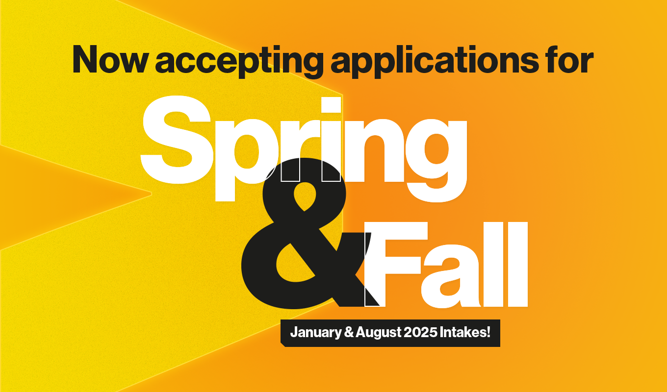 Admissions for Spring and Fall Intakes