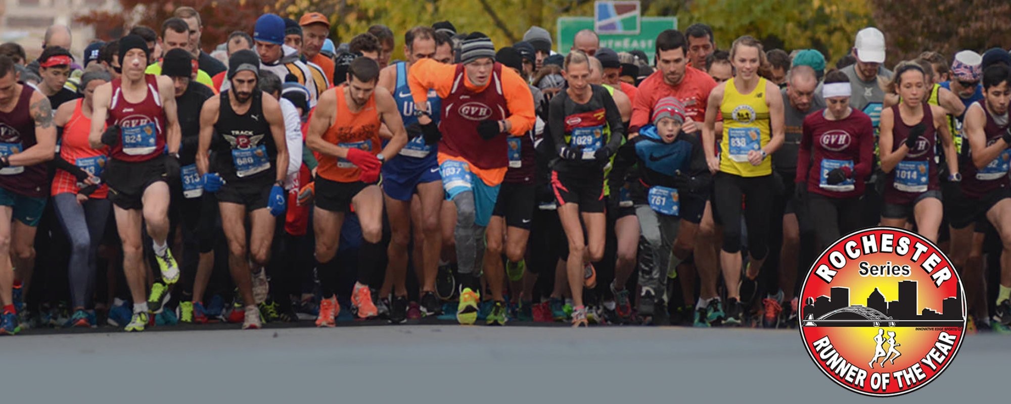 People Lined up to run