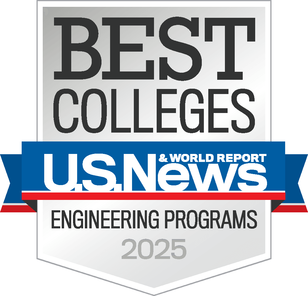 US News and World Report Badge for Best Undergraduate Engineering Programs 2025