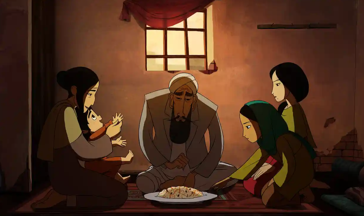 screenshot from The Breadwinner film