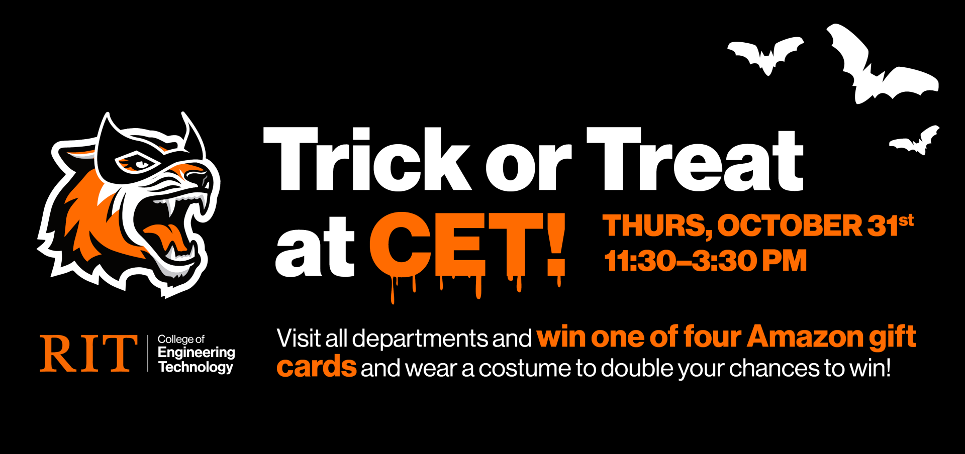 college of engineering technology trick or treat halloween 2024