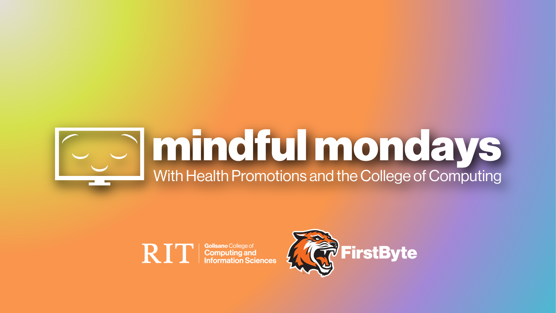 Mindful Mondays with the College of Computing and Health Promotions