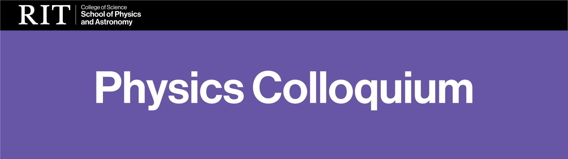 physics colloquium banner