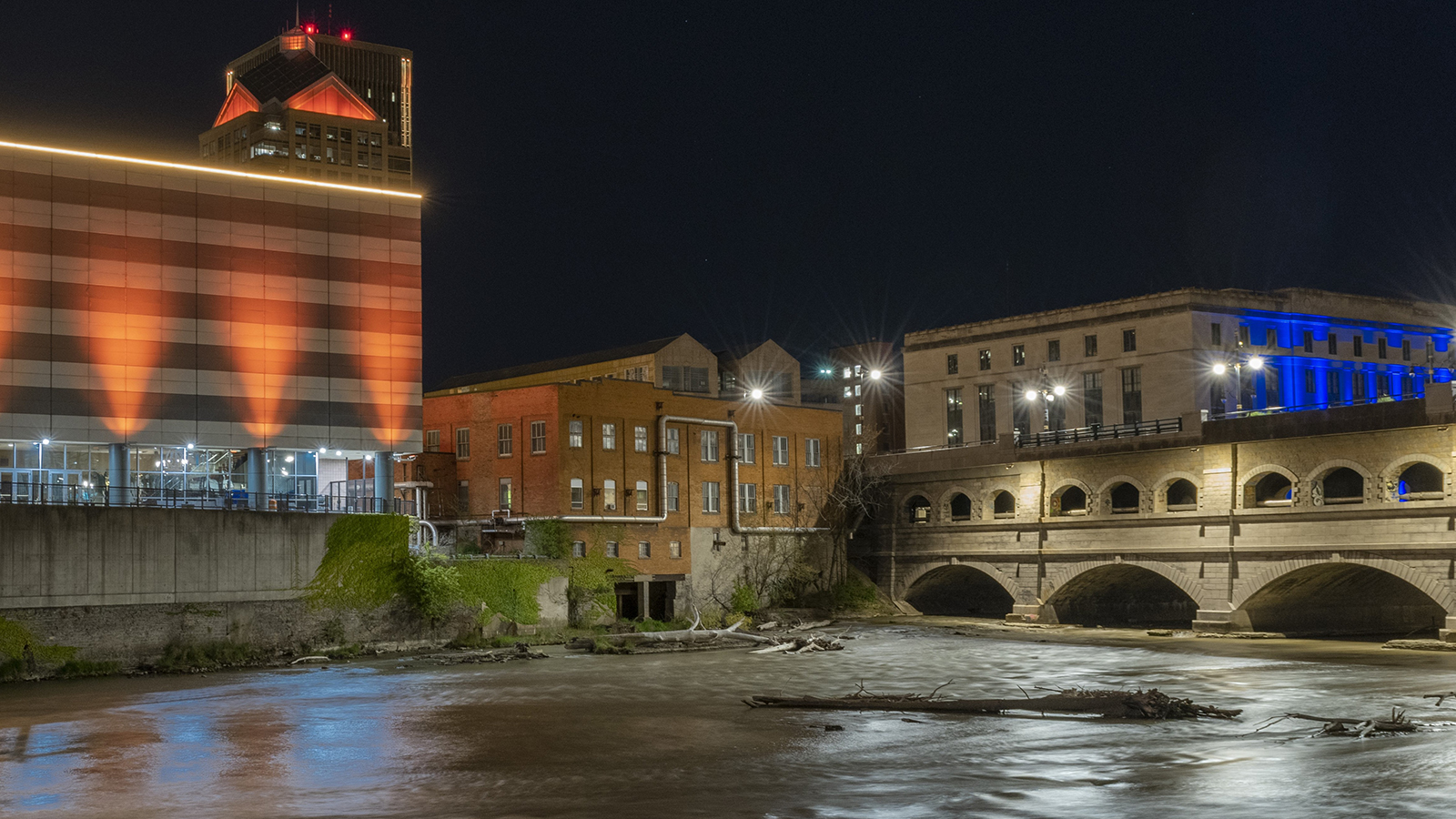 Rochester City skyline