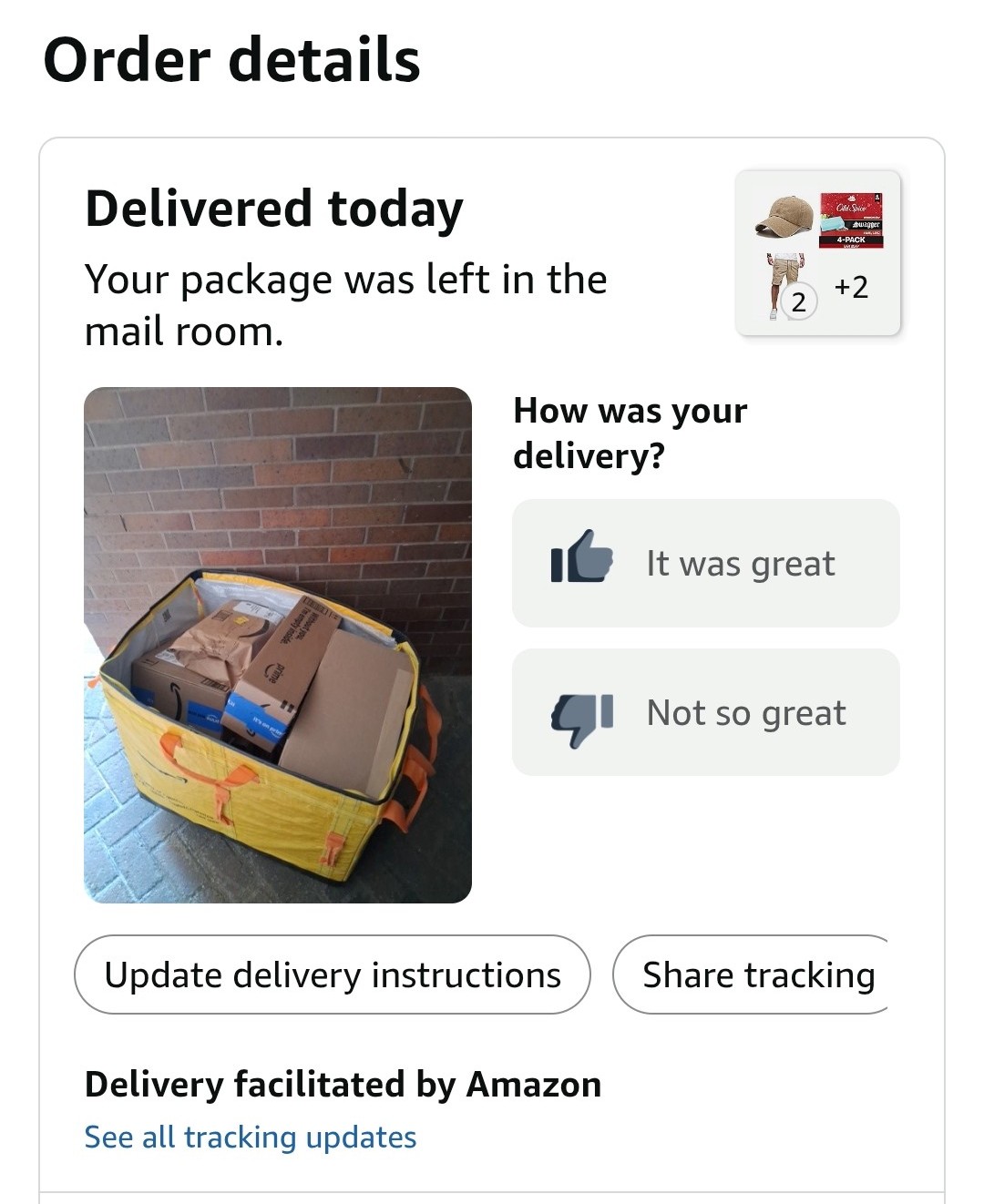 obviously not the mailroom