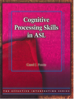 Cognitive Processing Skills in ASL