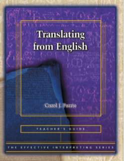 Translating from English - Teacher's Set