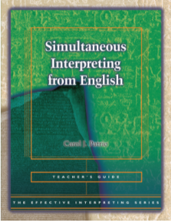 Simultaneous Interpreting from English - Teacher's Set