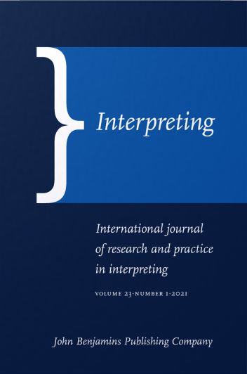 Interpreting: International Journal of Research and Practice in Interpreting