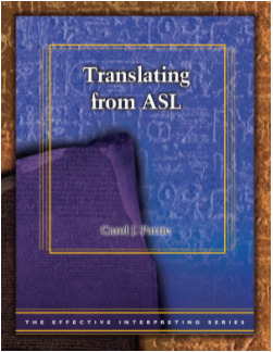 Translating from ASL