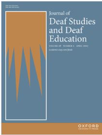 Journal of Deaf Studies and Deaf Education