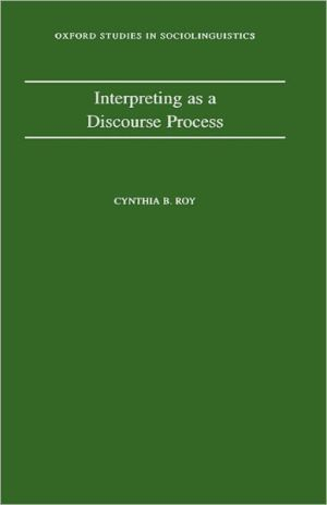 Interpreting as a discourse process