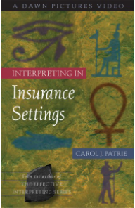 Interpreting in insurance settings