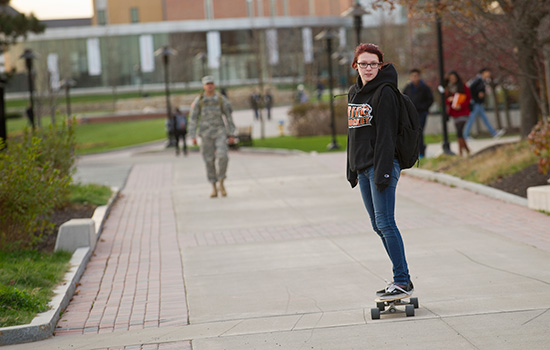 Longboarding Rolls Into Campus Life Rit News