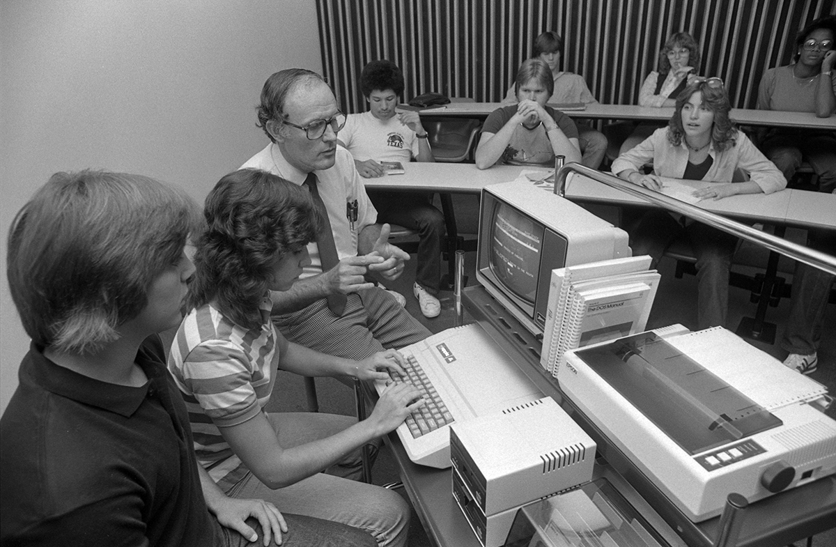 NTID classroom 1983