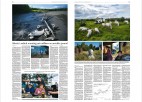 An inside spread of a Washington Post story about Siberia.