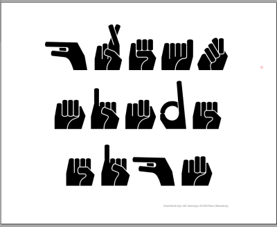 Print 'ASL Great Minds Sign' | ShopOne | RIT