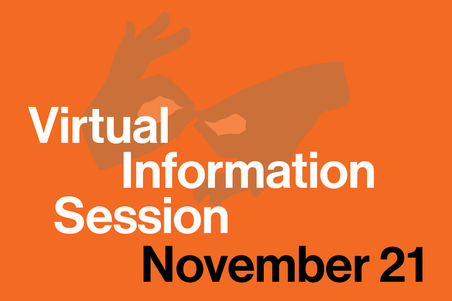 Virtual Information Session, November 21, 2024.