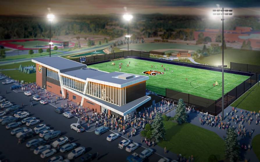 rendering of the new stadium