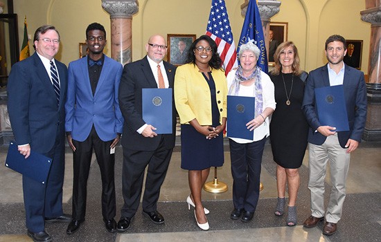 NTID President Accepts Mayoral Proclamation | RIT