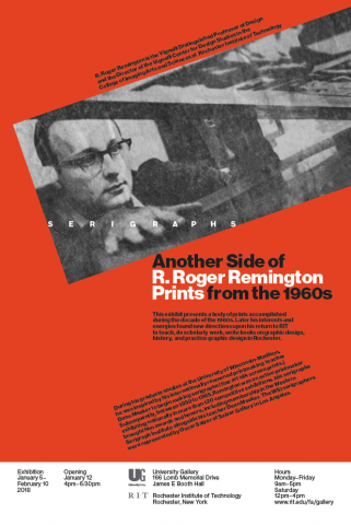 the Prints From | Remington Roger University Side Another - 60s R. | Gallery Exhibitions of RIT