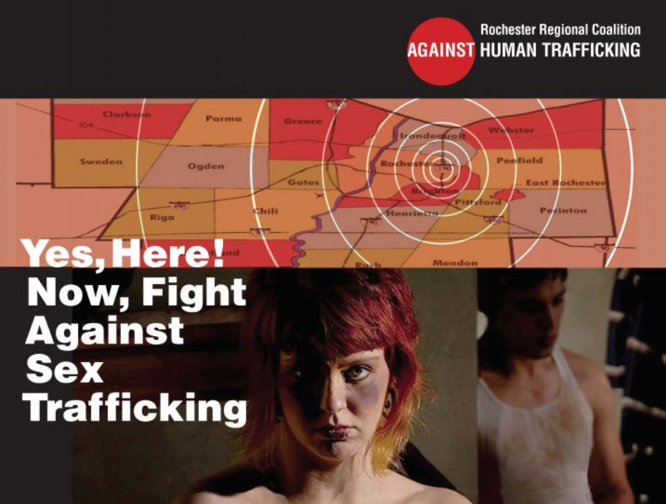 Demonstation Project Against Human Trafficking Vignelli Center Rit