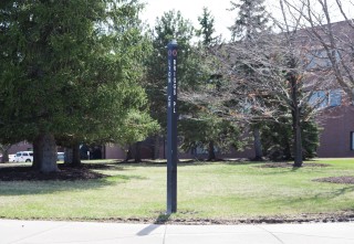 Briggs Place Road Marker